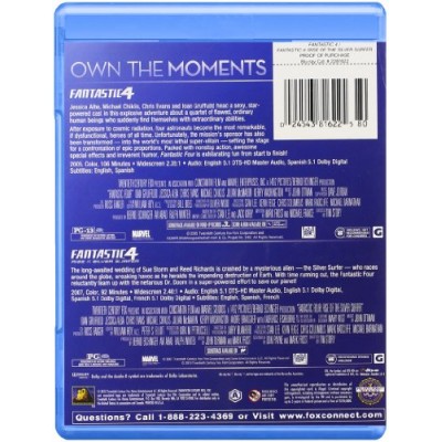 Fantastic Four / Fantastic Four: Rise of the Silver Surfer [Blu-ray]