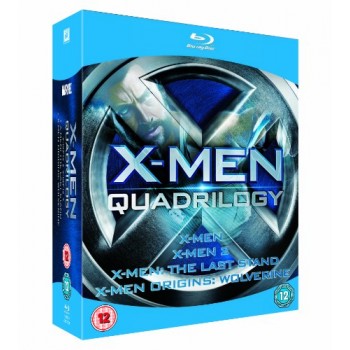 X-Men Quadrilogy (X-Men / X2: X-Men United / X-Men: The Last Stand / X-Men Origins: Wolverine) [Blu-ray]