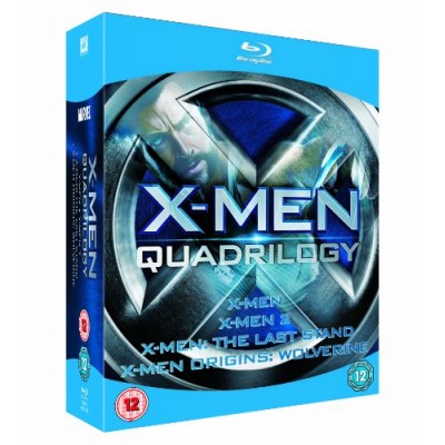 X-Men Quadrilogy (X-Men / X2: X-Men United / X-Men: The Last Stand / X-Men Origins: Wolverine) [Blu-ray]