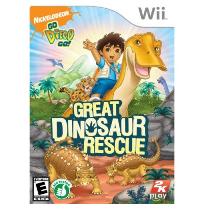 Go, Diego, Go!: Great Dinosaur Rescue - Nintendo Wii