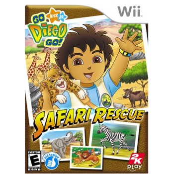 Go Diego Go Safari Rescue - Nintendo Wii