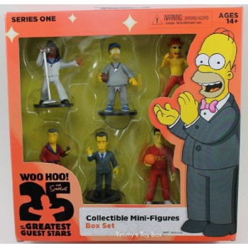 The Simpsons, 25th Anniversary Series 1 Collectible Mini-Figures Box Set, 6-Pack