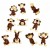 Monkey Figures - 10 Ti...