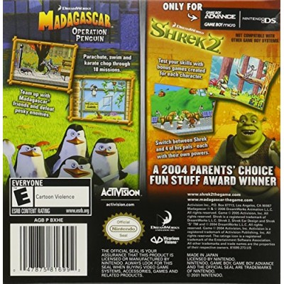 2 in 1: Madagascar: Operation Penguin / Shrek 2