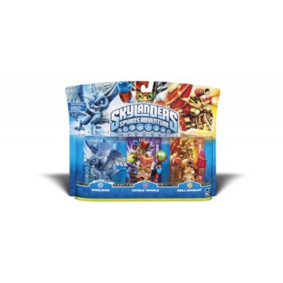 Skylanders Spyro Adventure Triple Character Pack (Whirlwind, Double Trouble, Drill Sergeant)