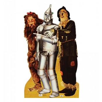 Lion, Tinman & Scarecrow - The Wizard of Oz 75th Anniversary (1939) - Advanced Graphics Life Size Cardboard Standup
