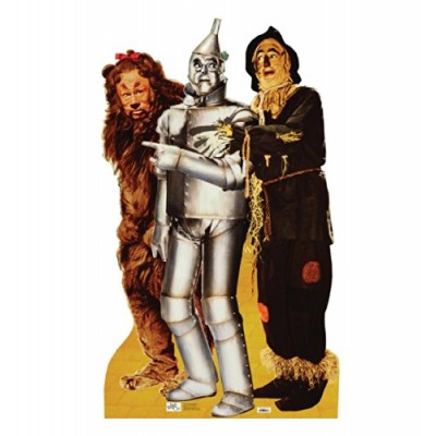 Lion, Tinman & Scarecrow - The Wizard of Oz 75th Anniversary (1939) - Advanced Graphics Life Size Cardboard Standup