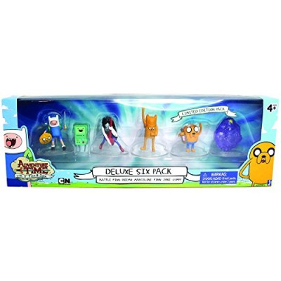 Adventure Time 2" Action Figure, 6 Pack (Style may vary)