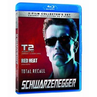 Schwarzenegger 3 Film Collector's Set (T2:Judgment Day/Red Heat/Total Recall)