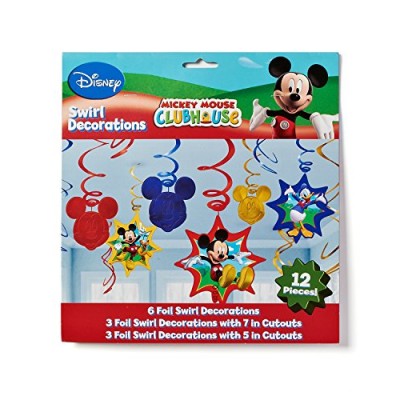 American Greetings Mickey Mouse Clubhouse Hanging Party Decorations, Party Supplies