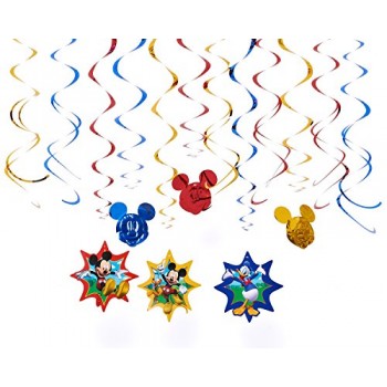 American Greetings Mickey Mouse Clubhouse Hanging Party Decorations, Party Supplies