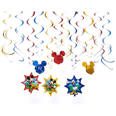 American Greetings Mickey Mouse Clubhouse Hanging Party Decorations, Party Supplies