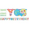 American Greetings Peppa Pig Add-an-Age Birthday Party Banner