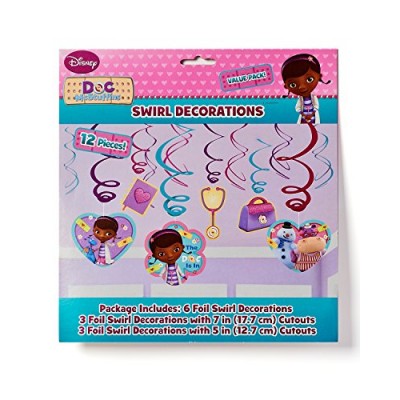 Doc McStuffins Hanging Party Decorations, Party Supplies