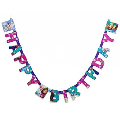 Frozen Birthday Party Banner, Party Supplies
