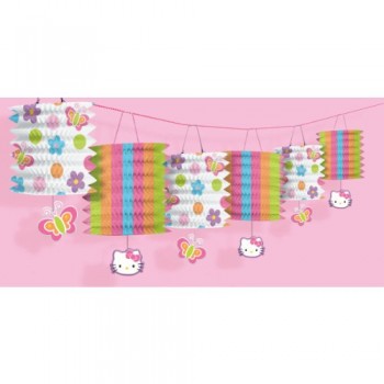 Amscan Hello Kitty 12' Paper Lantern Garland