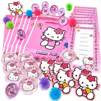 Amscan Hello Kitty Party Favors Value Pack, 48-Piece