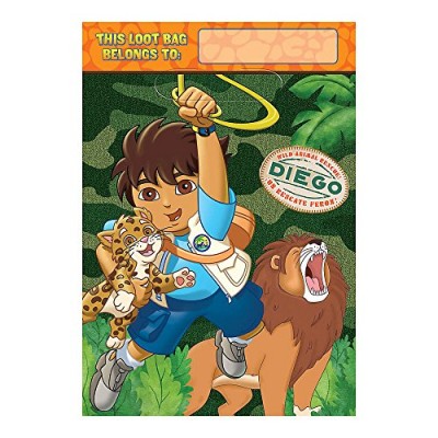 Go Diego Go! 'Biggest Rescue' Favor Bags (8ct)