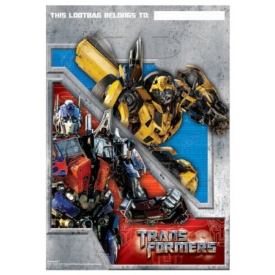 Transformers 3 - Treat Bags Party Accessory