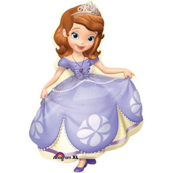Sofia the First Supershape Foil Mylar Balloon (1ct)