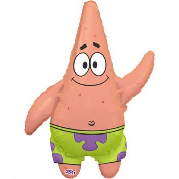 Spongebob Squarepants Patrick Jumbo Mylar Balloon Supershape (BLUE/GREEN, 1)