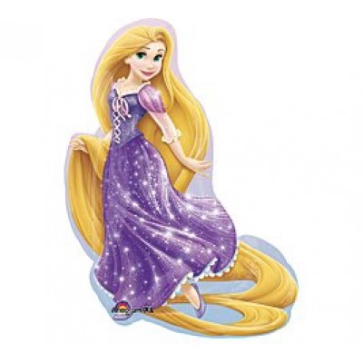 Tangled Supershape Foil Mylar Balloon (1ct)