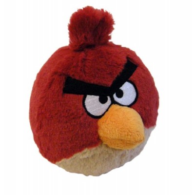 Angry Birds Plush 8-Inch Red Bird with Sound