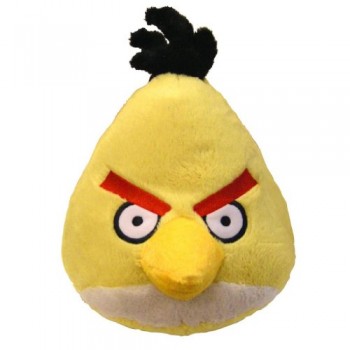 Angry Birds Plush 8-Inch Yellow Bird with Sound