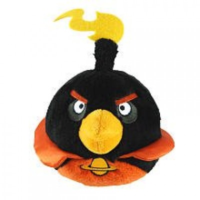 Angry Birds Space 5-Inch Black Bird with Sound