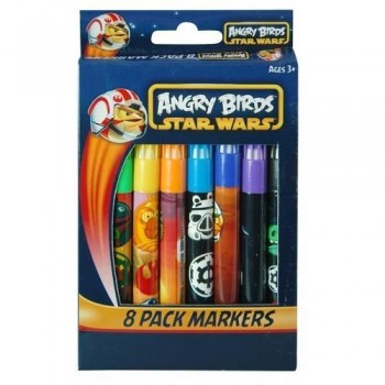 Angry Birds Star Wars Markers 8-pack