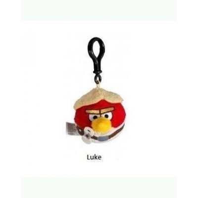 Angry Birds Star Wars Plush Backpack Clip - Luke