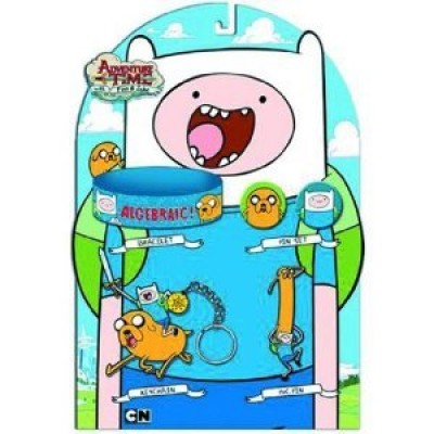 1 X Adventure Time with Finn Jake Accessory Set