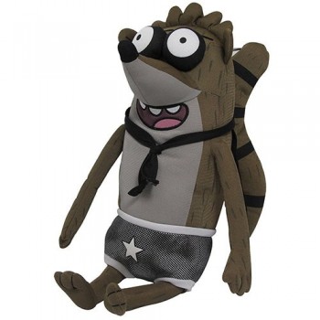 Regular Show Wrestling Buddy Rigby 14 inch with Sound Plush