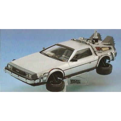 Back to the Future Part II & Driver [ Ready to Assemble Precision 1/24 Model Kit ]