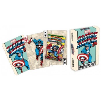 Marvel Comics Captain America Playing Card Game