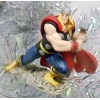 Avengers Super Hero Set of 5 Holiday Christmas Tree Ornaments Featuring Incredible Hulk, Iron Man, Thor, Captain America, Hawkeye - These Shatterpr...
