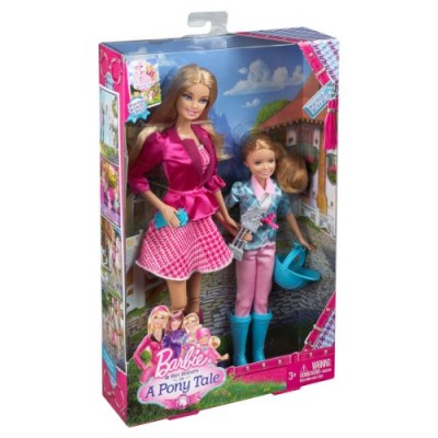 Barbie and Her Sisters in a Pony Tale Barbie and Stacie Doll, 2-Pack