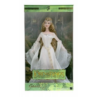 Barbie as Galadriel in Lord of the Rings