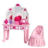 Barbie Pink Shoes Pink Vanity Furniture Set