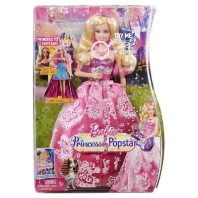 Barbie The Princess & the Popstar 2-in-1 Transforming Tori Doll