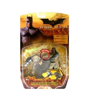 Batman Begins Movie, Skull Strike Scarecrow Action Figure