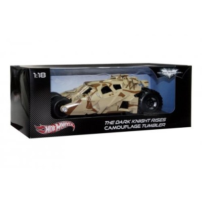 Batman Dark Knight Rises Camo Tumbler Hot Wheels Heritage Car Vehicle