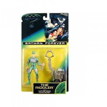 BATMAN FOREVER: The Riddler with Capture Brain Drain Helmet