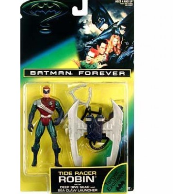 Batman Forever Tide Racer Robin w/ Deep Dive Gear and Sea Claw Launcher Moc
