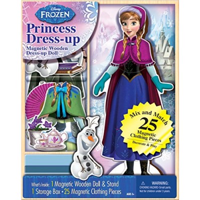 Bendon Disney Frozen Anna Wooden Magnetic Playset (25-Piece)