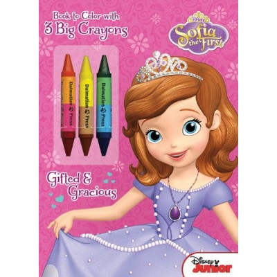 Disney Junior Book to Color with Big Crayons