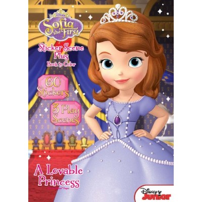 Disney Junior Sofia the First: A Lovable Princess Sticker Book