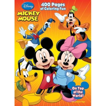 Disney Mickey Mouse: 400 Pages of Coloring Fun