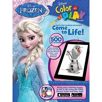 Bendon Disney Frozen Color & Play Giant Sticker Activity Book