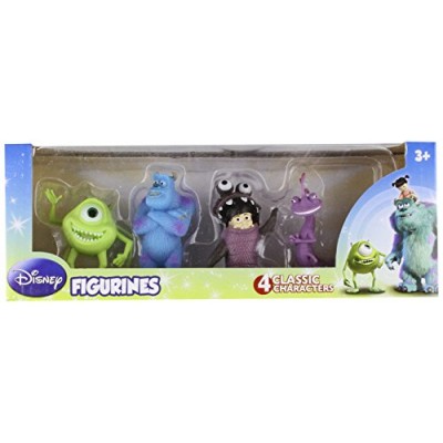 Beverly Hills Teddy Bear Company Monsters Inc. Toy Figure, 4-Pack